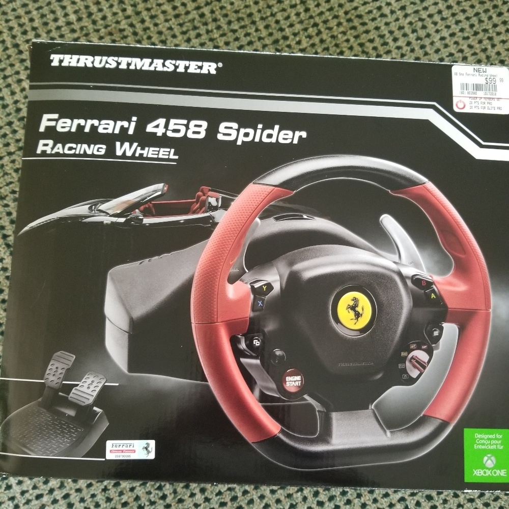 Steering wheel for XBox 1